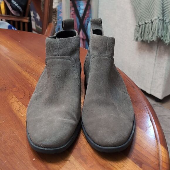 UGG Aureo II Ankle Boot Slate Suede Sz 10 - Picture 4 of 10